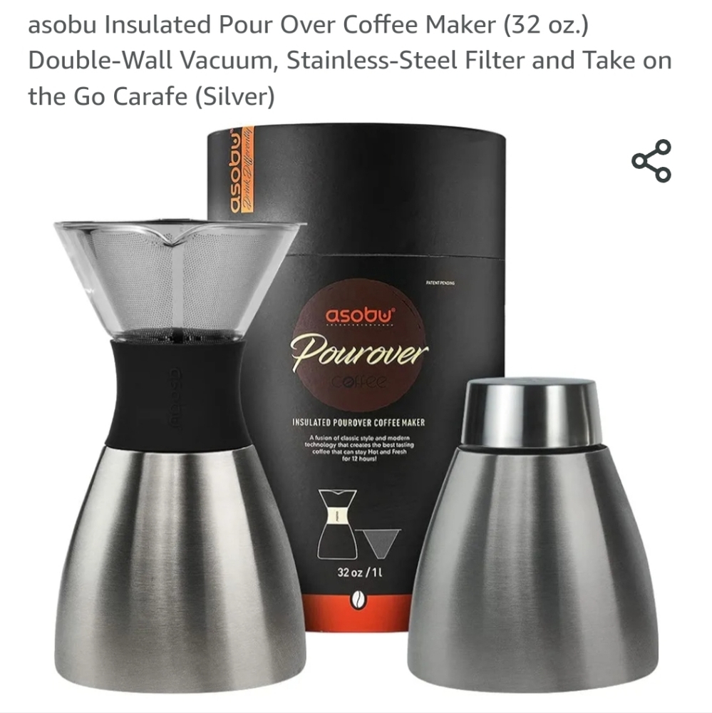 Pourover coffee maker